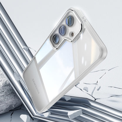 For Samsung Galaxy S25+ 5G Acrylic Hybrid TPU Armor Shockproof Phone Case(Transparent) by buy2fix