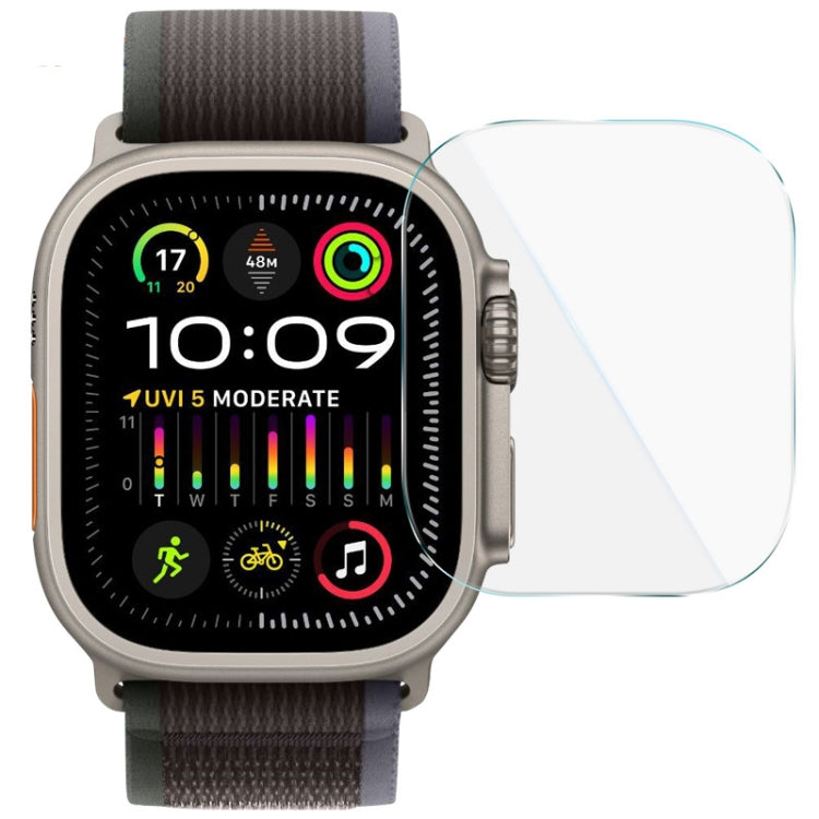 For Apple Watch Ultra 49mm / Ultra 2 49mm IMAK Tempered Glass Watch Protective Film Self-contained Positioning Version - Screen Protector by imak | Online Shopping UK | buy2fix