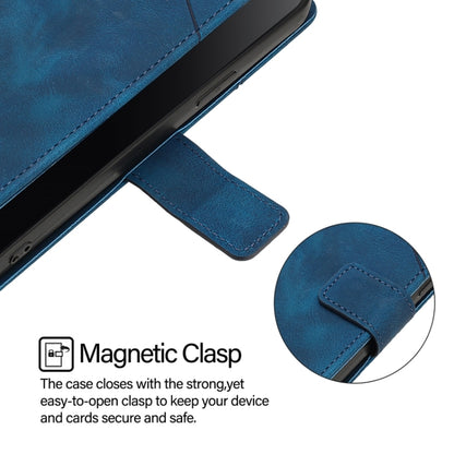 For Tecno Spark Go 2024 / Spark 20C Skin Feel Embossed Leather Phone Case(Blue) by buy2fix