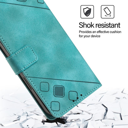 For Tecno Spark Go 2024 / Spark 20C Skin Feel Embossed Leather Phone Case(Green) by buy2fix