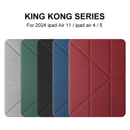 For iPad Air 11 2025 / 2024 Mutural Multi-fold Smart Leather Tablet Case(Red) - iPad Air 11 2025 / 2024 Cases by Mutural | Online Shopping UK | buy2fix