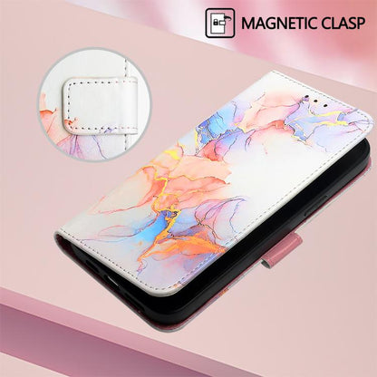 For Google Pixel 10 / 10 Pro PT003 Marble Pattern Flip Leather Phone Case(Galaxy Marble White) - Google Cases by buy2fix | Online Shopping UK | buy2fix