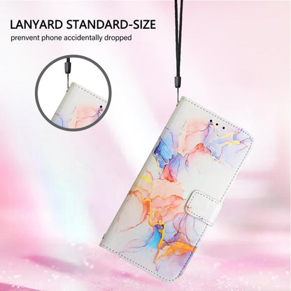 For Google Pixel 10 / 10 Pro PT003 Marble Pattern Flip Leather Phone Case(Galaxy Marble White) - Google Cases by buy2fix | Online Shopping UK | buy2fix