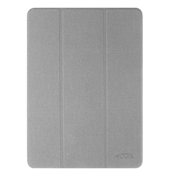 For iPad Pro 13 2025 / 2024 Mutural YASHI Series Tablet Leather Smart Case(Grey) by Mutural