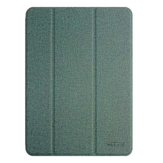 For iPad Air 13 2025 / 2024 Mutural YASHI Series Tablet Leather Smart Case(Green) - More iPad Cases by Mutural | Online Shopping UK | buy2fix