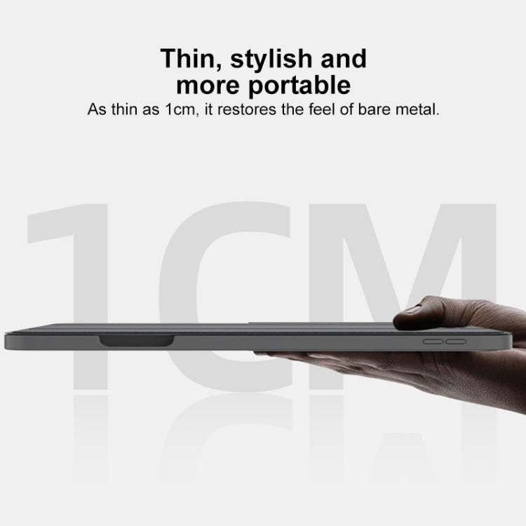 For iPad Pro 13 2025 / 2024 Mutural YASHI Series Tablet Leather Smart Case(Grey) by Mutural