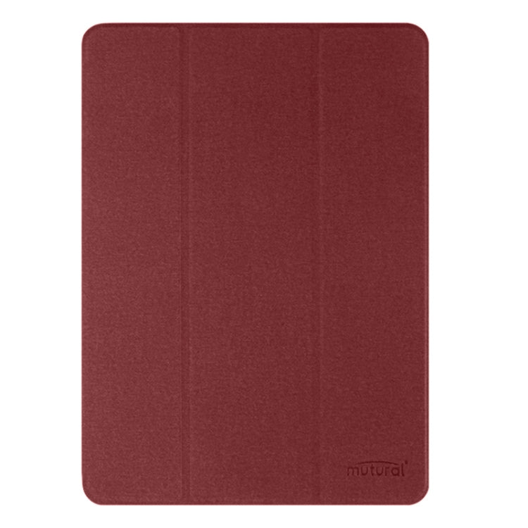 For iPad Air 11 2025 / 2024 Mutural YASHI Series Tablet Leather Smart Case(Red) - iPad Air 11 2025 / 2024 Cases by Mutural | Online Shopping UK | buy2fix