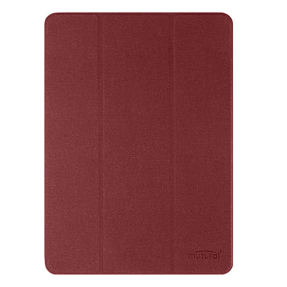For iPad Air 11 2025 / 2024 Mutural YASHI Series Tablet Leather Smart Case(Red) - iPad Air 11 2025 / 2024 Cases by Mutural | Online Shopping UK | buy2fix