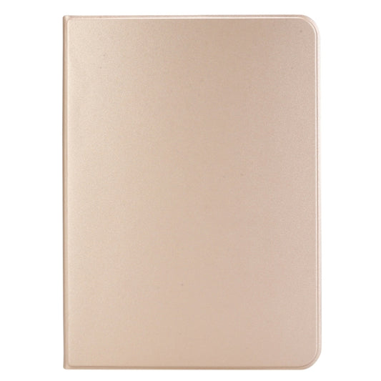 For iPad Air 13 2025 / 2024 Stretch Voltage Plain Leather Smart Tablet Case(Gold) - iPad Air 13 2025 / 2024 Cases by buy2fix | Online Shopping UK | buy2fix
