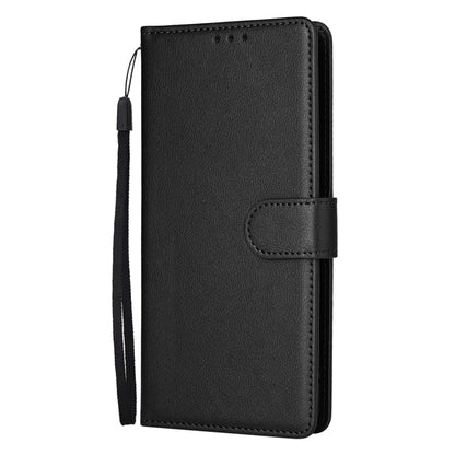 For OPPO Reno9 /9 Pro 5G 3-Card Slots Multifunctional Leather Phone Case(Black) by buy2fix