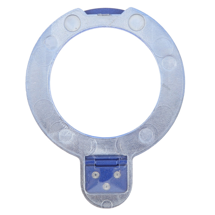 Metal Folding Desktop Phone Bracket(Blue) - Ring Holder by buy2fix | Online Shopping UK | buy2fix