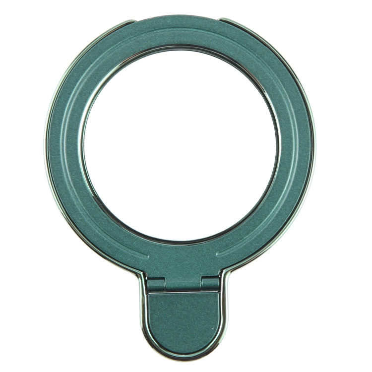 Metal Folding Desktop Phone Bracket(Dark Green) - Ring Holder by buy2fix | Online Shopping UK | buy2fix