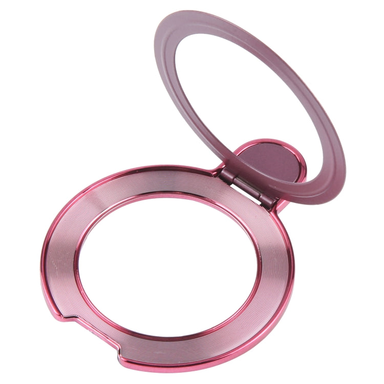 Metal Folding Desktop Phone Bracket(Red) - Ring Holder by buy2fix | Online Shopping UK | buy2fix