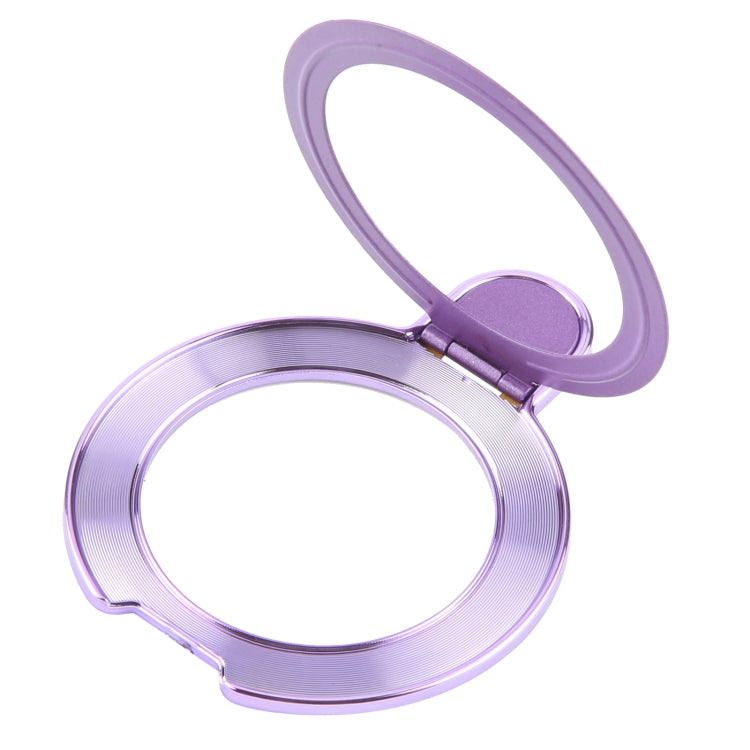 Metal Folding Desktop Phone Bracket(Purple) - Ring Holder by buy2fix | Online Shopping UK | buy2fix