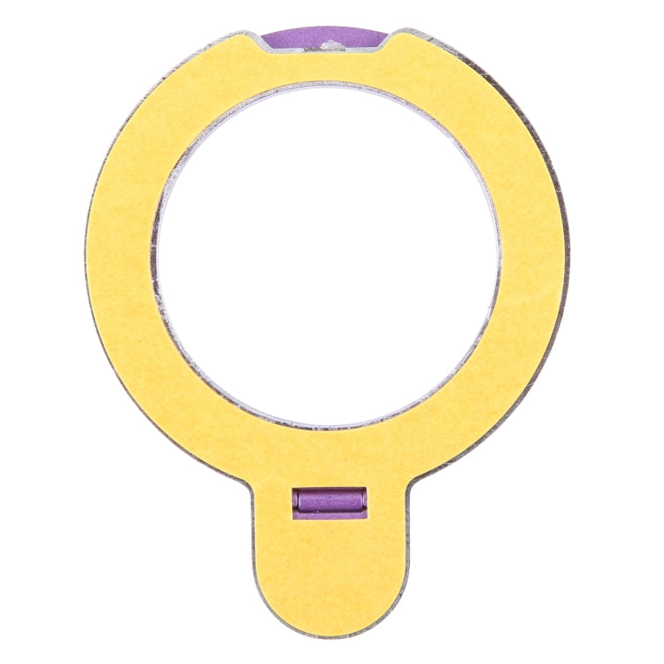 Metal Folding Desktop Phone Bracket(Purple) - Ring Holder by buy2fix | Online Shopping UK | buy2fix