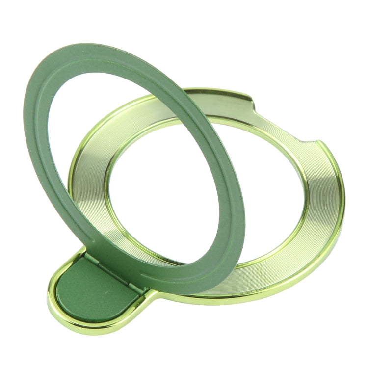 Metal Folding Desktop Phone Bracket(Green) - Ring Holder by buy2fix | Online Shopping UK | buy2fix