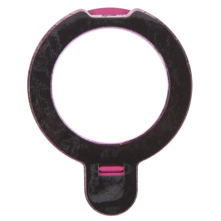 Metal Folding Desktop Phone Bracket(Rose Red) - Ring Holder by buy2fix | Online Shopping UK | buy2fix