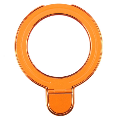 Metal Folding Desktop Phone Bracket(Orange) - Ring Holder by buy2fix | Online Shopping UK | buy2fix