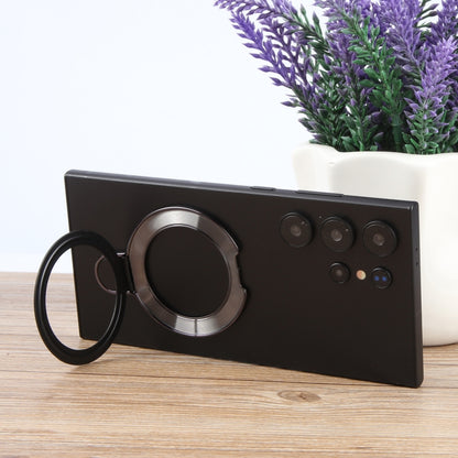 Metal Folding Desktop Phone Bracket(Black) - Ring Holder by buy2fix | Online Shopping UK | buy2fix