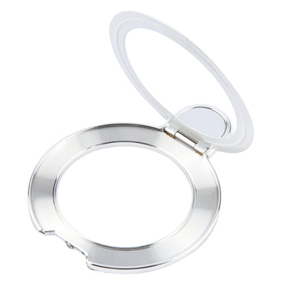 Metal Folding Desktop Phone Bracket(Silver) - Ring Holder by buy2fix | Online Shopping UK | buy2fix