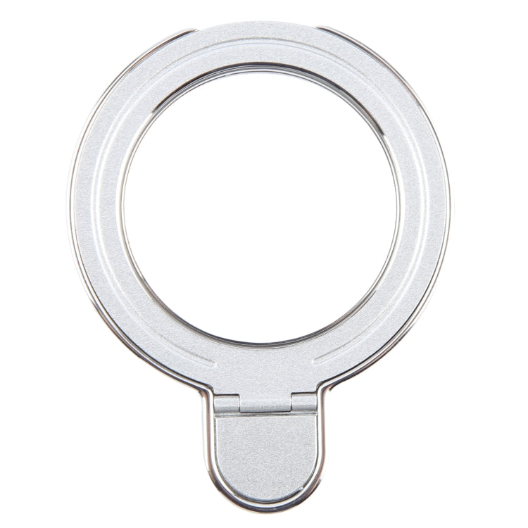 Metal Folding Desktop Phone Bracket(Silver) - Ring Holder by buy2fix | Online Shopping UK | buy2fix