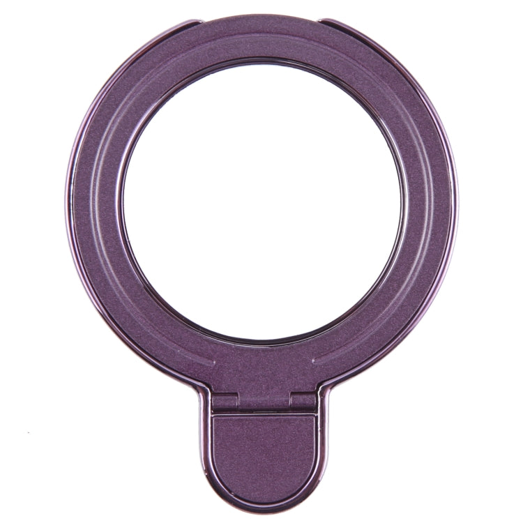 Metal Folding Desktop Phone Bracket(Dark Purple) - Ring Holder by buy2fix | Online Shopping UK | buy2fix