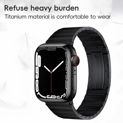 For Apple Watch Ultra 2 49mm PG65 Single Bead Bamboo Joint Spring Bars Titanium Metal Watch Band(Silver) by buy2fix