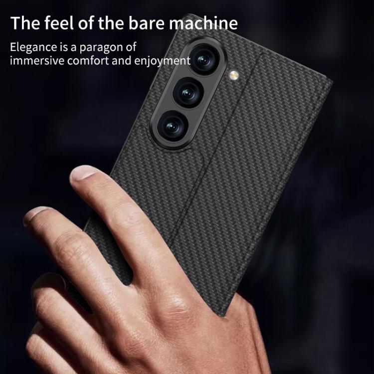 For Samsung Galaxy Z Fold7 5G GKK Integrated Flip Leather Case with Pen Slotm, Stylus Not Included(Grey) - Galaxy Z Fold7 5G Cases by GKK | Online Shopping UK | buy2fix
