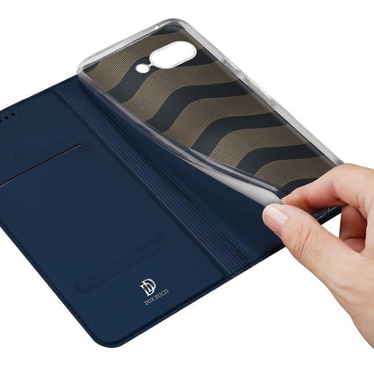 For Google Pixel 9a DUX DUCIS Skin Pro Series Horizontal Flip Phone Leather Case(Blue) - Google Cases by DUX DUCIS | Online Shopping UK | buy2fix