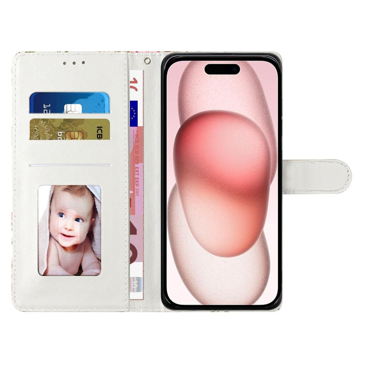 For iPhone 16 3D Pattern Leather Phone Case(3D Butterfly) by buy2fix