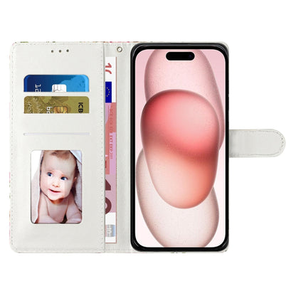 For iPhone 16 3D Pattern Leather Phone Case(3D Butterfly) by buy2fix