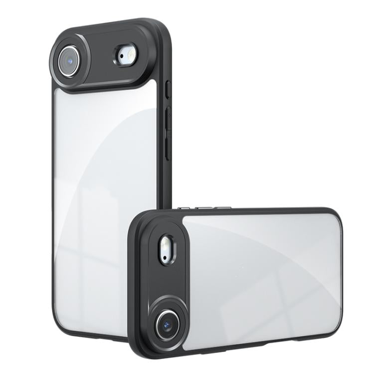 For iPhone Air Armor Precise Hole PC Hybrid TPU Phone Case(Transparent) - iPhone Air Cases by buy2fix | Online Shopping UK | buy2fix