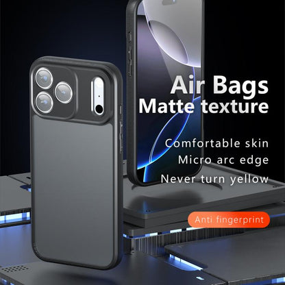 For iPhone Air Armor Precise Hole PC Hybrid TPU Phone Case(Transparent) - iPhone Air Cases by buy2fix | Online Shopping UK | buy2fix
