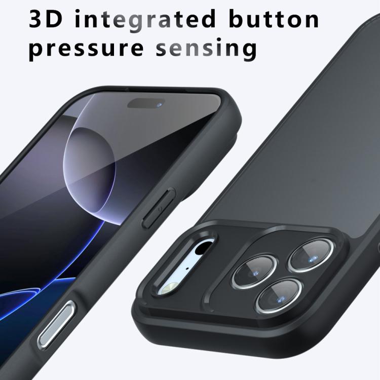 For iPhone Air Armor Precise Hole PC Hybrid TPU Phone Case(Transparent) - iPhone Air Cases by buy2fix | Online Shopping UK | buy2fix