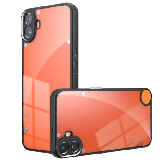 For Nothing CMF Phone 1 Armor Precise Hole PC Hybrid TPU Phone Case(Transparent) - Nothing Cases by buy2fix | Online Shopping UK | buy2fix