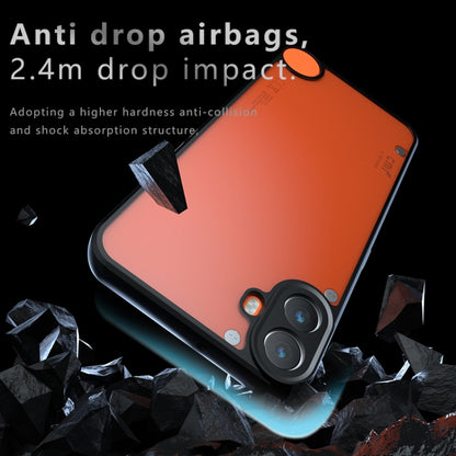 For Nothing CMF Phone 1 Armor Precise Hole PC Hybrid TPU Phone Case(Transparent) - Nothing Cases by buy2fix | Online Shopping UK | buy2fix