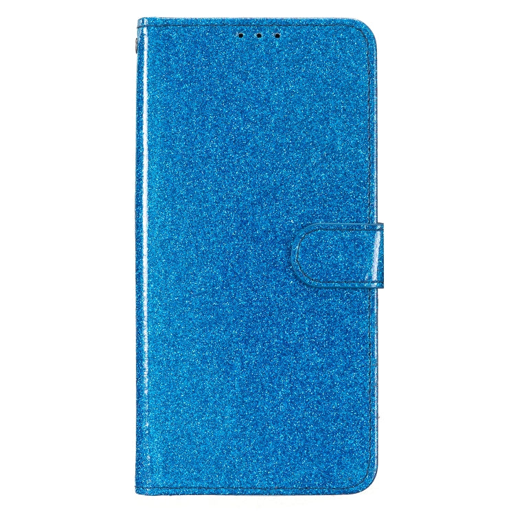 For Google Pixel 9 / 9 Pro Glitter Powder Flip Leather Phone Case(Blue) by buy2fix