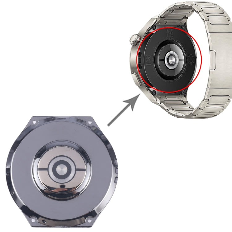 For Huawei Watch 4 Pro Original Rear Housing Cover(Black) by buy2fix