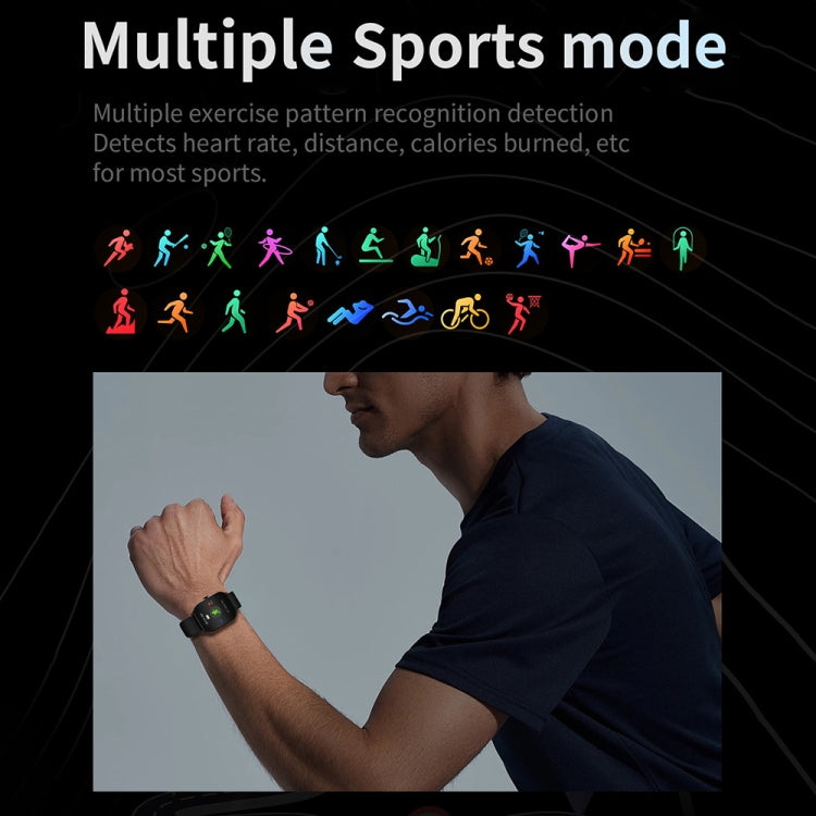 CY900 2.1 inch HD Square Screen Smart Watch, Supports Bluetooth Call / Health Monitoring(Purple) by buy2fix