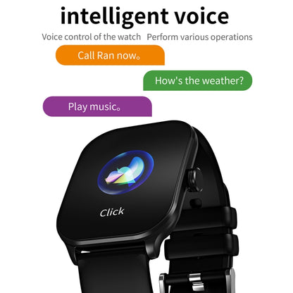 CY900 2.1 inch HD Square Screen Smart Watch, Supports Bluetooth Call / Health Monitoring(Purple) by buy2fix