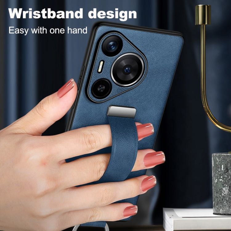 For Huawei nova 13 Pro SULADA PC Hybrid Leather Texture Skin Feel Shockproof Phone Case(Black) - Huawei Cases by SULADA | Online Shopping UK | buy2fix