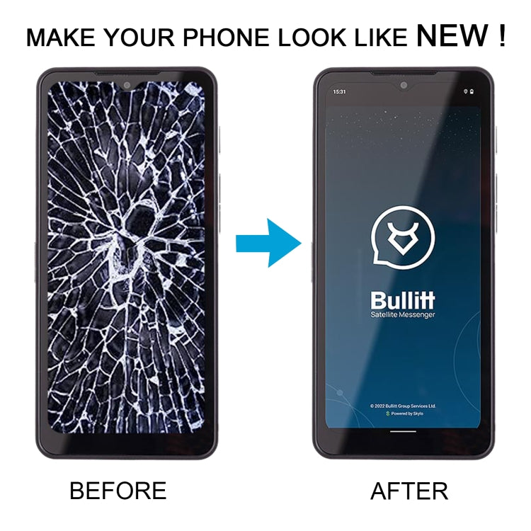 For CAT S75 LCD Screen with Digitizer Full Assembly by buy2fix