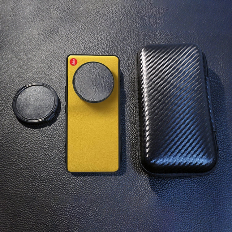 For Xiaomi 14 Ultra JSR Phone Case with Filter Adapter Ring & Storage Box(Yellow) - Xiaomi 14 Ultra Cases by JSR | Online Shopping UK | buy2fix