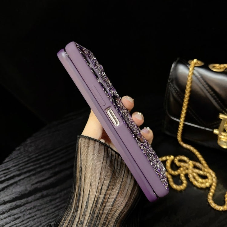 For Samsung Galaxy Z Fold4 Glitter MagSafe PC Phone Case(Silver) by buy2fix