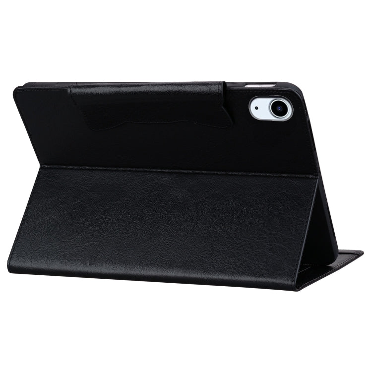 For iPad 2025 / 2022 Cat Buckle Leather Smart Tablet Case(Black) - iPad 2025 / 2022 Cases by buy2fix | Online Shopping UK | buy2fix