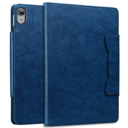 For iPad 2025 / 2022 Cat Buckle Leather Smart Tablet Case(Royal Blue) - iPad 2025 / 2022 Cases by buy2fix | Online Shopping UK | buy2fix