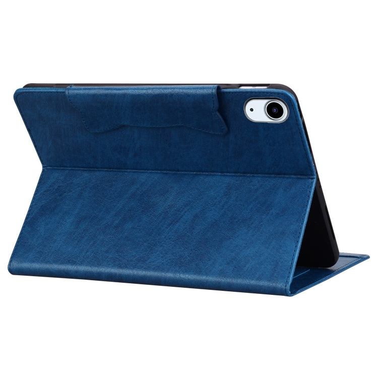 For iPad 2025 / 2022 Cat Buckle Leather Smart Tablet Case(Royal Blue) - iPad 2025 / 2022 Cases by buy2fix | Online Shopping UK | buy2fix
