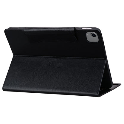 For iPad Air 13 2025 / 2024 Cat Buckle Leather Smart Tablet Case(Black) - iPad Air 13 2025 / 2024 Cases by buy2fix | Online Shopping UK | buy2fix