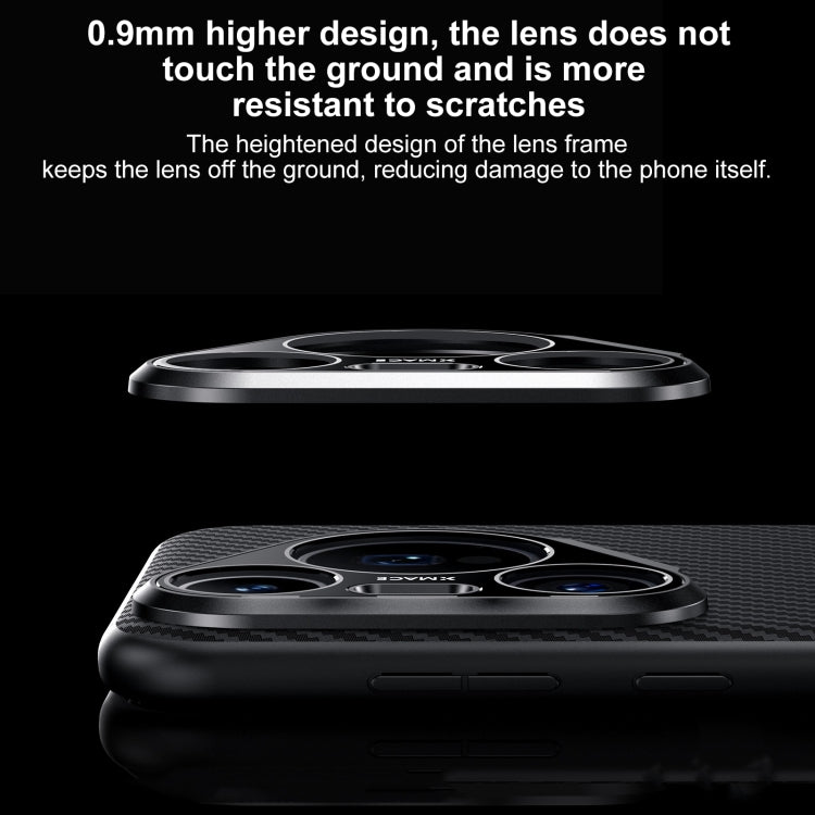 For Huawei Pura 70 SULADA 600D Kevlar Texture PC Shockproof Phone Case(Black) - Huawei Cases by SULADA | Online Shopping UK | buy2fix