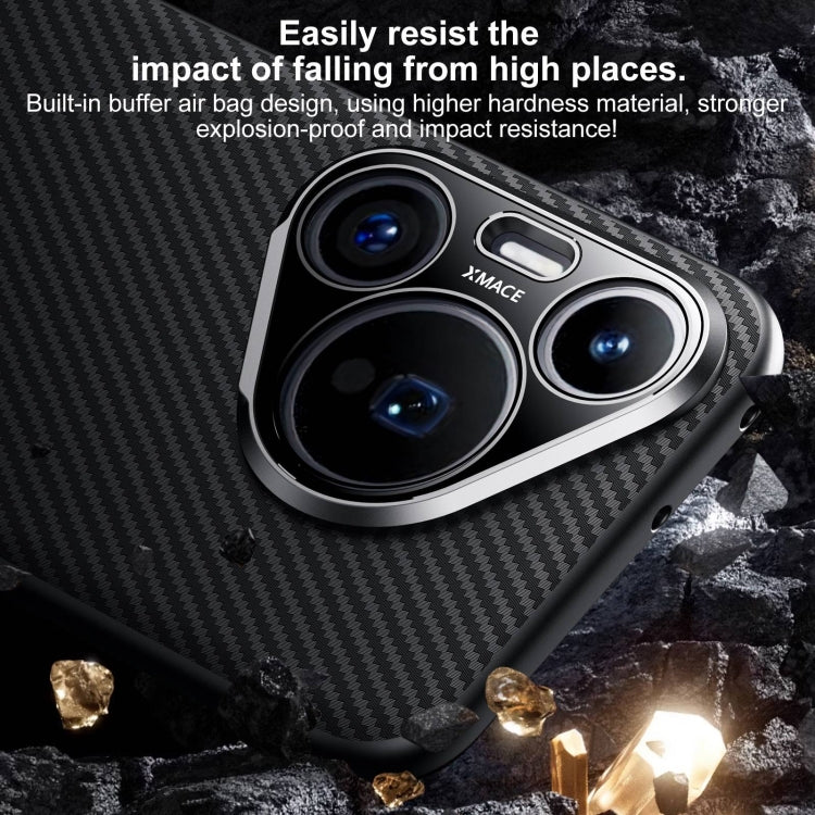 For Huawei Mate 60 SULADA 600D Kevlar Texture PC Shockproof Phone Case(Purple) - Huawei Cases by SULADA | Online Shopping UK | buy2fix